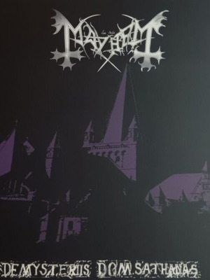 Mayhem De Mysteries Dom Sathanas черен винил LP албум като нов