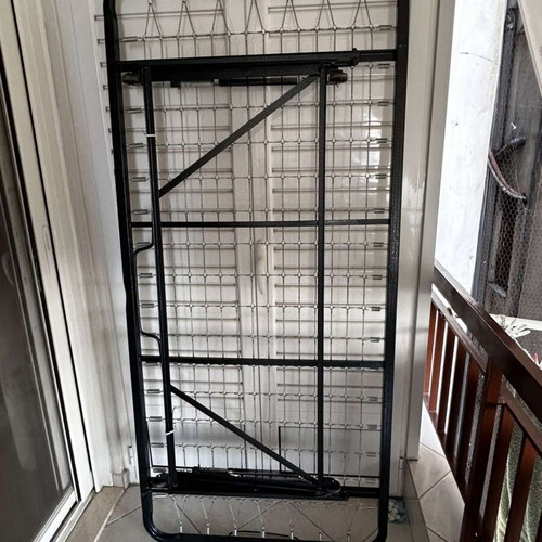 Iron Single Bed Frame like new 185×80