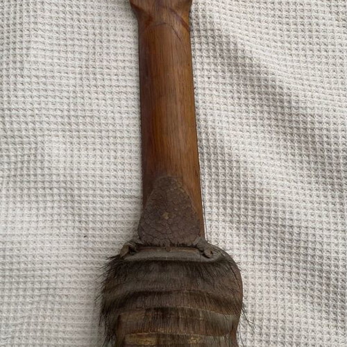 Charango used decorative from Peru with original armadillo shell