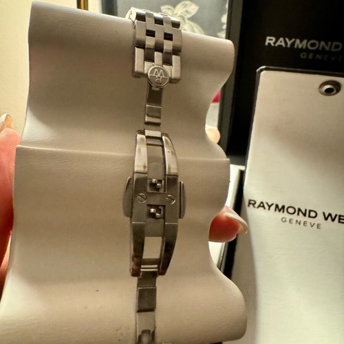 Raymond Weil Tango silver stainless steel watch like new