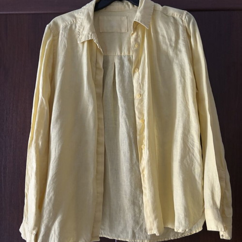 Yellow Marks & Spencer shirt like new, size L