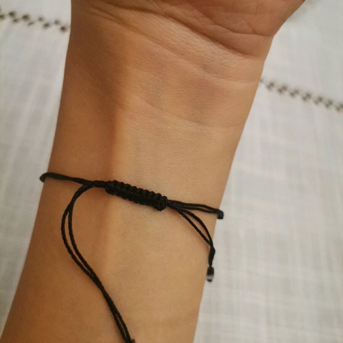 Handmade bracelet with hematite stone like new