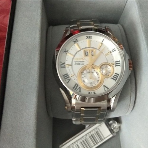 Seiko Premier Kinetic SNP022P1 Καινούργιο Ανδρικό Ρολόι