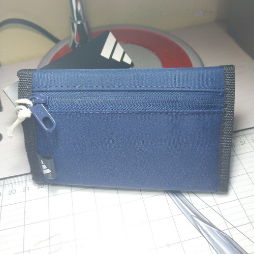 Adidas wallet, blue, new with tags