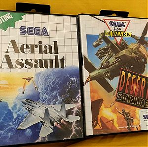 Aerial Assault/Desert Strike Sega Master System