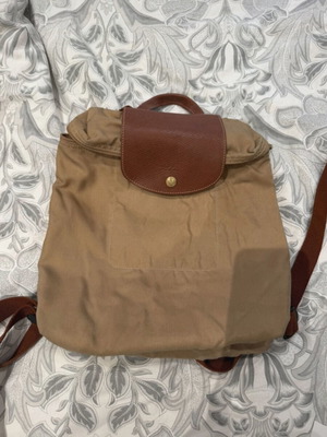 Longchamp σακίδιο πλάτης σαν καινούργιο, μπεζ και καφέ