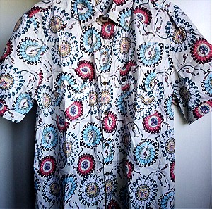 Ανδρικό κοντομάνικο πουκάμισο, XL,100% βαμβάκι