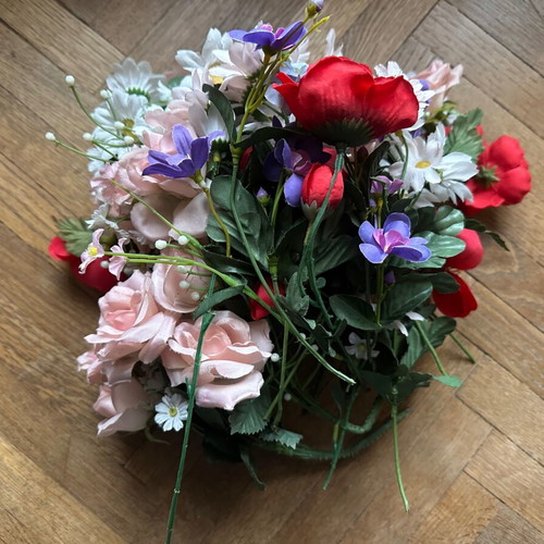 Bouquet with decorative flowers used