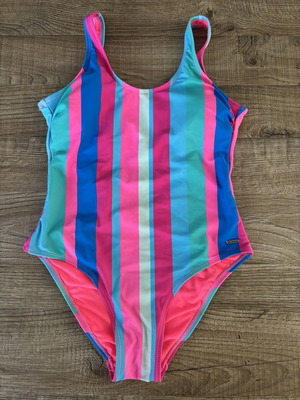 Firefly one-piece swimsuit like new, multicolor