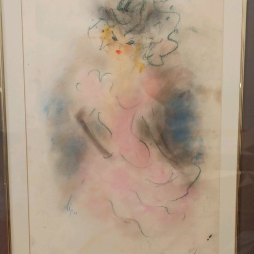 Doris artwork like new with luxury frame 88x70 cm