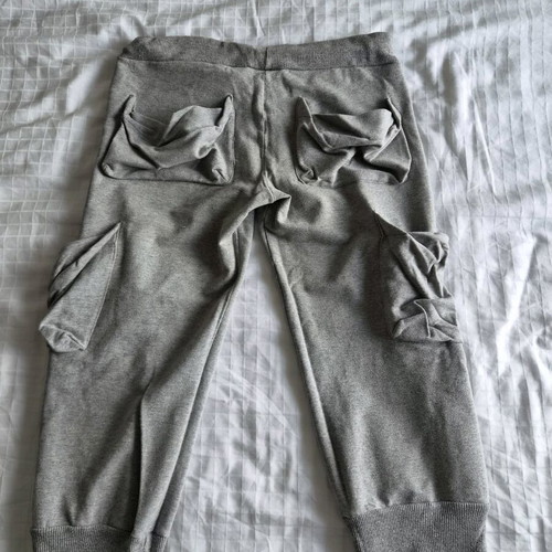 Capri pants Asana by Eleni Petroulaki like new, gray