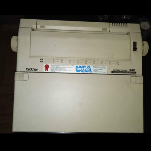 Brother electronic typewriter vintage