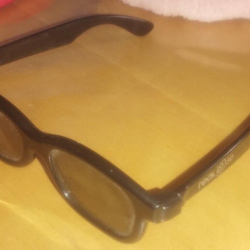 Real D 3D movie glasses used, very good condition