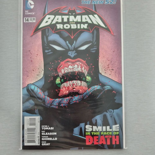 Batman and Robin #14 comic book like new, English paperback