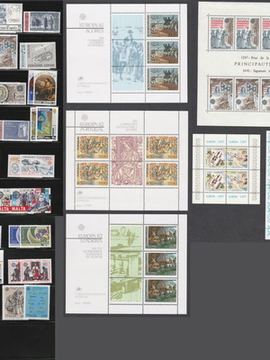 Europa CEPT 1982 Πλήρες έτος MNH Συλλογή γραμματοσήμων