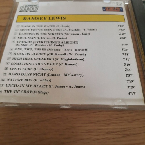 Ramsey Lewis Wade In The Water CD like new