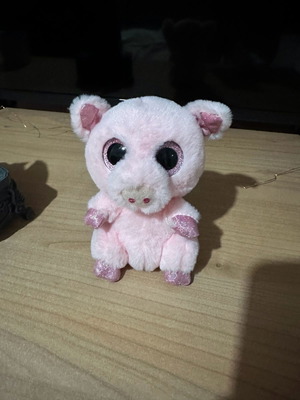 Plush pig used