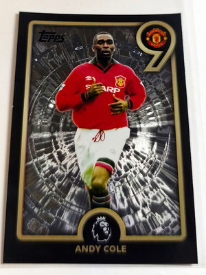 Topps Premier League 2025/2026 Divine 9 Sticker No. 558 Andy Cole new