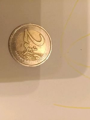 2 Ευρώ Ιταλία 2005 αναμνηστικό νόμισμα μεταχειρισμένο