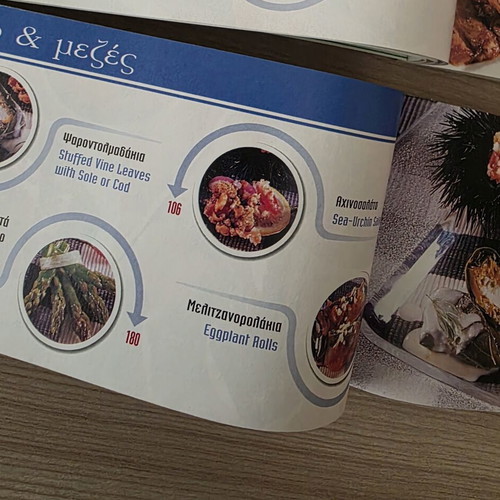 Set of 2 Cook Books Wine & Mezes and Ouzo & Mezes like new, bilingual
