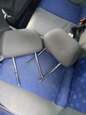 Seat Ibiza 6K headrests used, front set