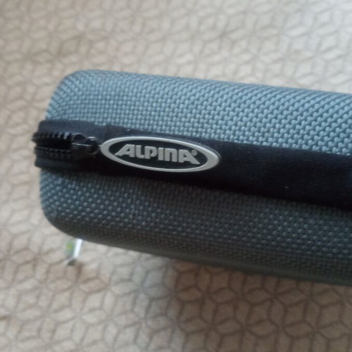 Ski glasses case used Alpina