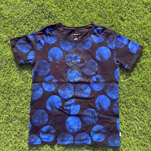 Converse men's black and blue t-shirt like new, size S