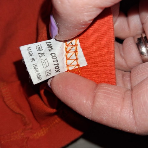 Diesel kids t-shirt like new, orange, size 8 years