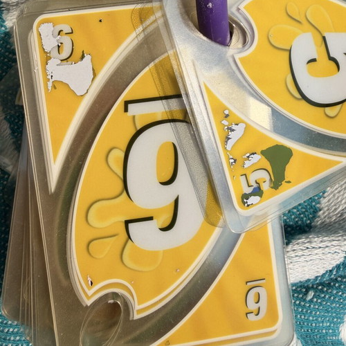 Uno H2O waterproof cards used condition