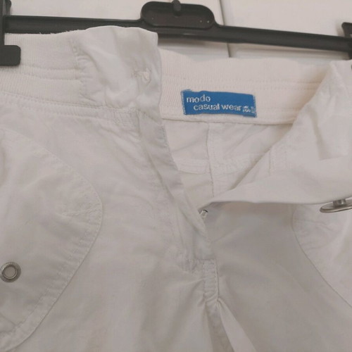 Γυναικείο λευκό σορτς MODO CASUAL WEAR μέγεθος S σαν καινούργιο