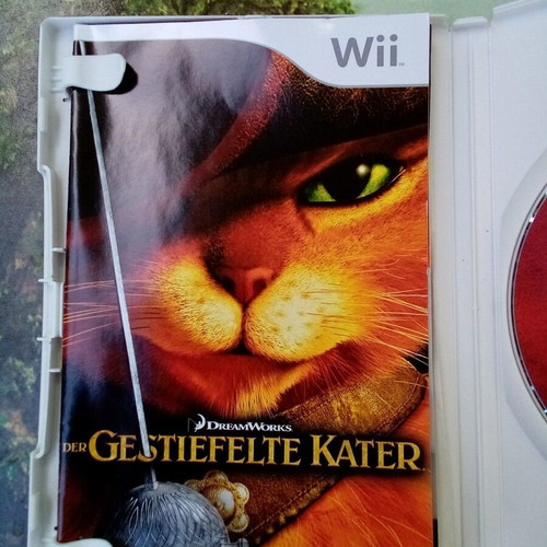 Videogame Wii Nintendo Puss in Boots used