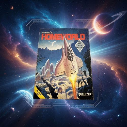PC Gateway II Homeword Big Box μεταχειρισμένο adventure παιχνίδι