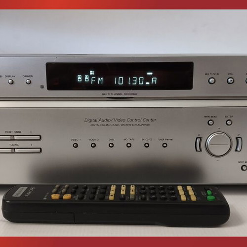 Sony STR-DE597 6.1 Home Cinema Receiver with Original Remote