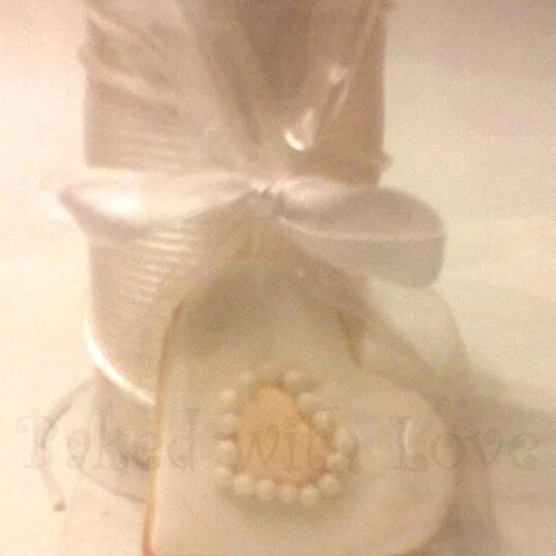 Cookies with fondant new, pack of 20 for wedding