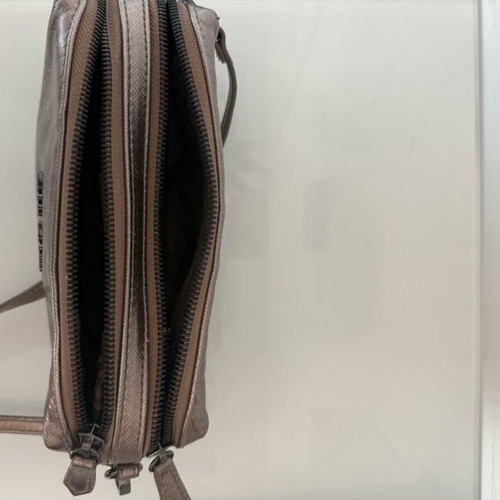 Folli Follie crossbody bag used, bronze color, adjustable strap