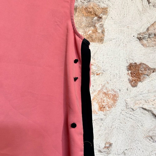Zara coral pink sleeveless blouse size S