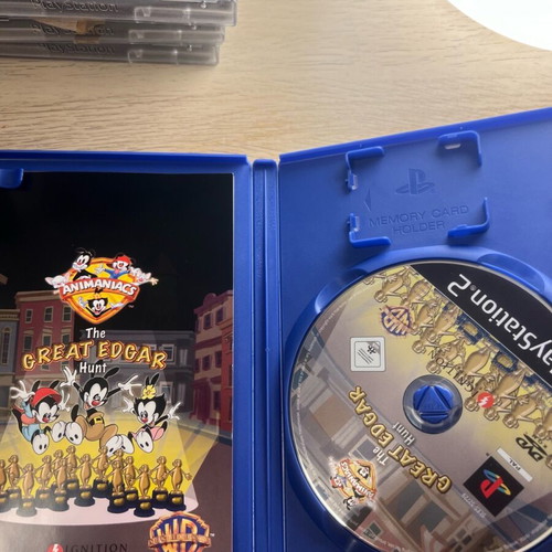 The Great Edgar Hunt PlayStation 2 game like new with manual