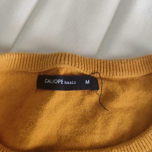 Calliope knitted sweater medium used, orange