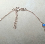 Silver Gold-Plated Anklet Chain