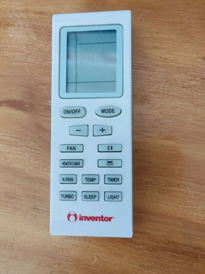 Τηλεχειριστήριο κλιματιστικού Inventor 24 BTU
