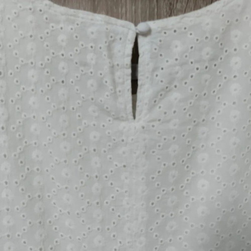Pull&Bear embroidered cotton mini dress summer L like new