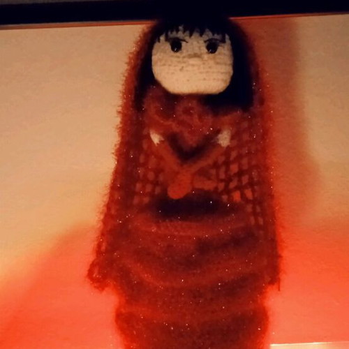 Beetlejuice Lydia Deetz crochet handmade doll new