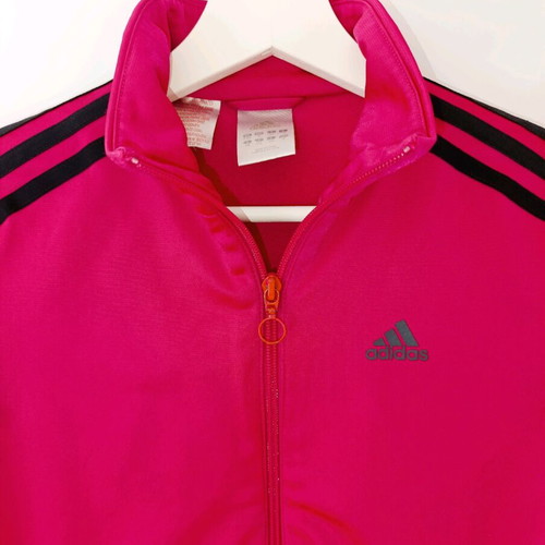 Adidas kids sports jacket 140 cm like new, red