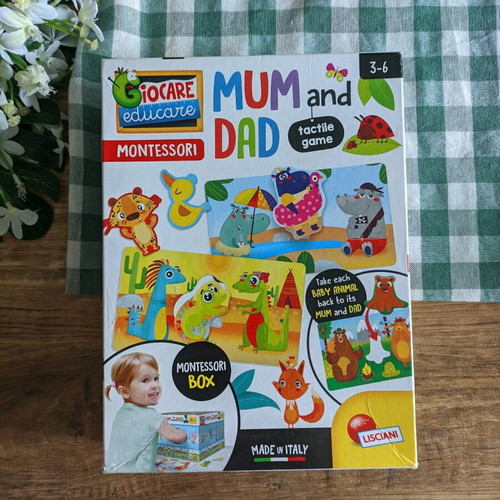 Montessori Mum and Dad educational game used