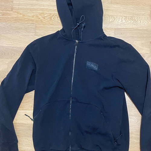 Ea7 tracksuit like new, black, size M