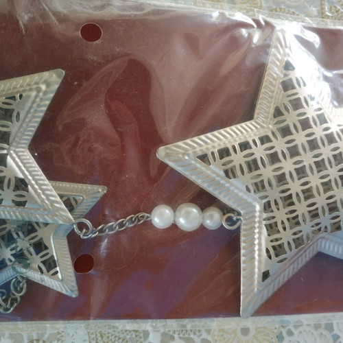Christmas decorations new metal stars