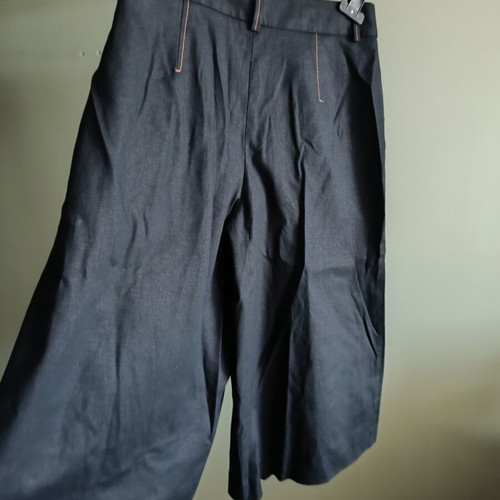 Zara Culotte Pants new, navy blue, size S