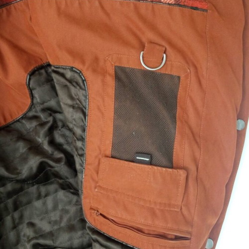 Sogo men's jacket used, orange, size L