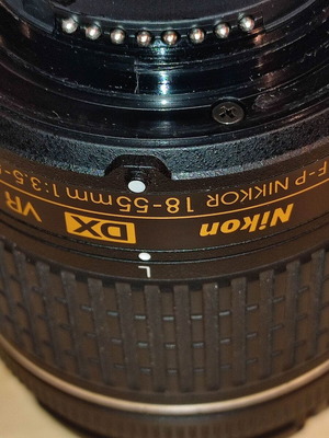 Nikon AF-P 18-55 VR lens like new