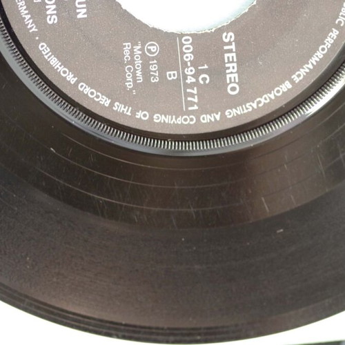 The Temptations Law of the Land & Run Charlie Run 7'' vinyl used, R&B Soul